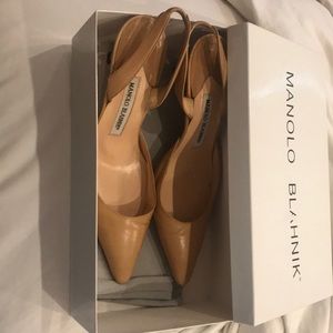Manolo Blahnik slingbacks